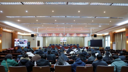  The Federation of Trade Unions of Tibet Autonomous Region held a seminar on learning and implementing the spirit of the 18th National Congress of the Chinese Trade Union